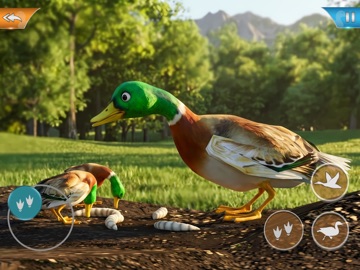Duck Game Bird Simulator iPad screenshot