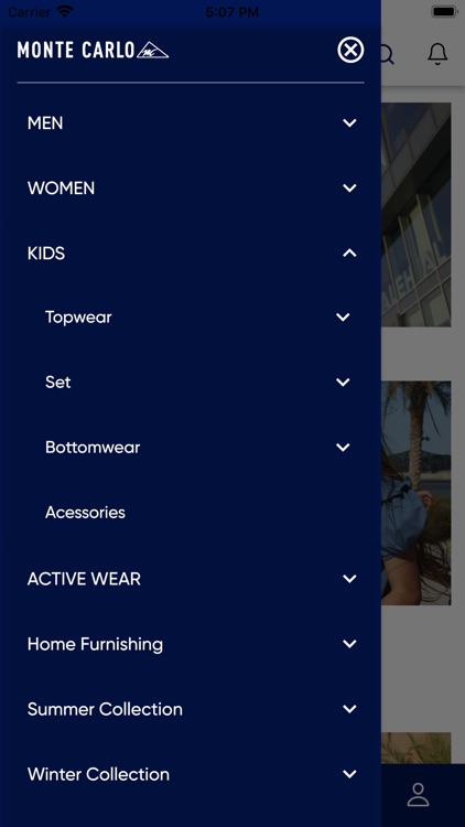 Monte Carlo - Online Shop