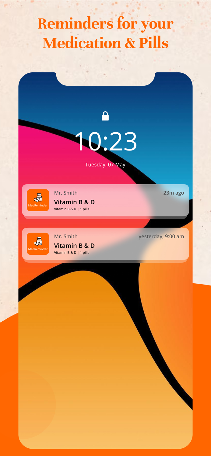 MedReminder - Vitals Tracker