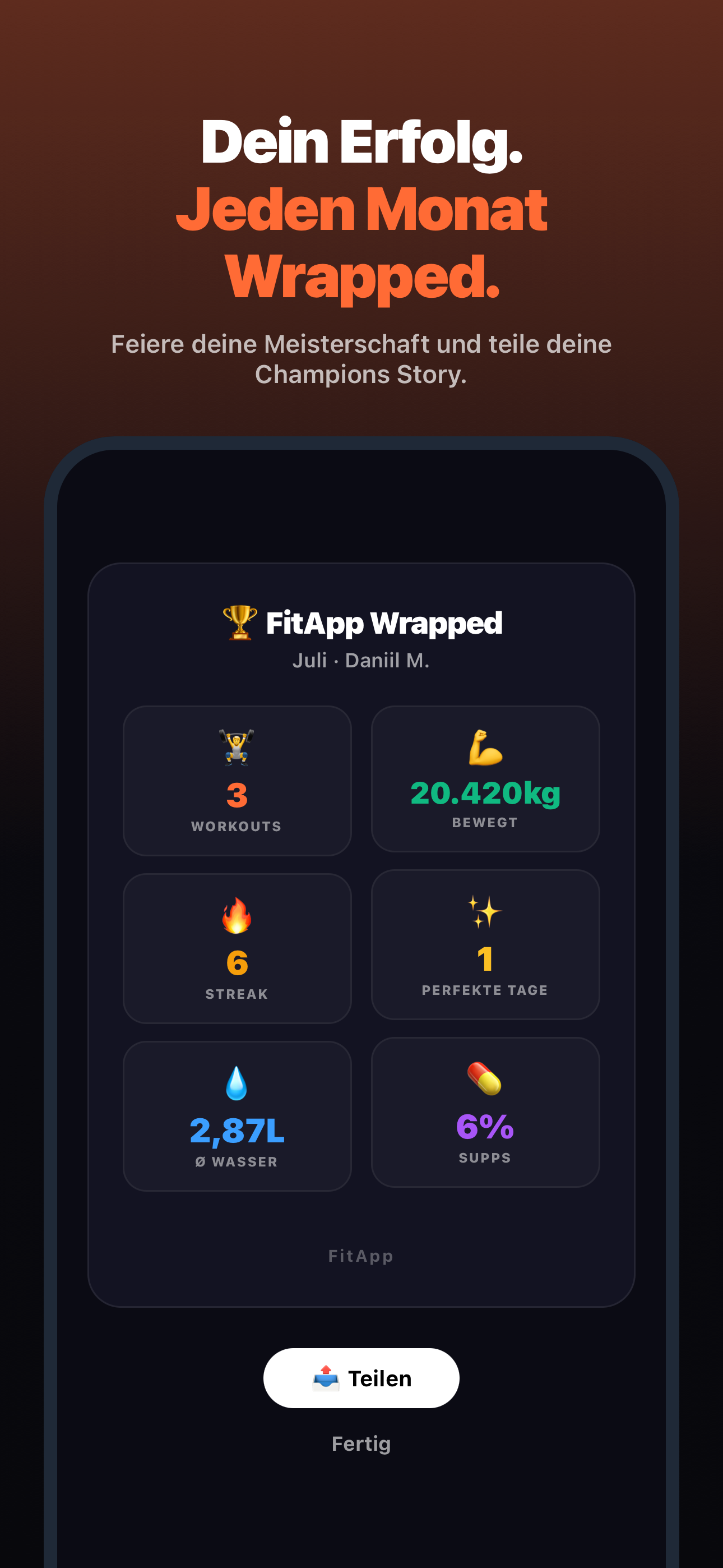 FitApp – Train & Track screenshot 6