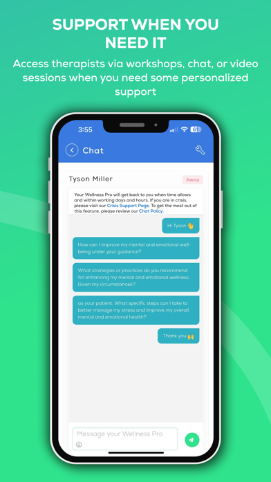 Overt: Coaching & Therapy Screenshot