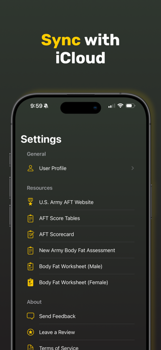 AFT Calculator & Score Tracker Screenshot 10 of 10