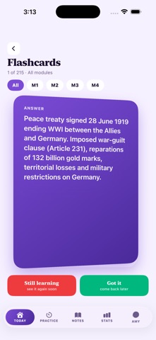 HSC Study Modern History iPhone screenshot