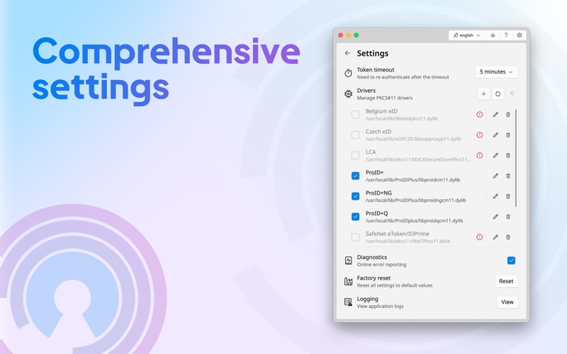 App screenshot