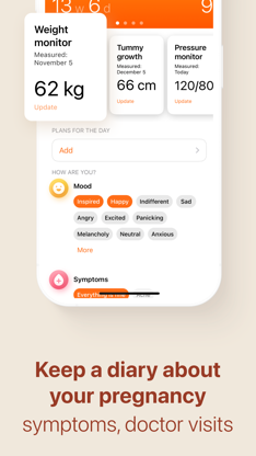 Pregnancy Tracker・App by Moms screenshot 3