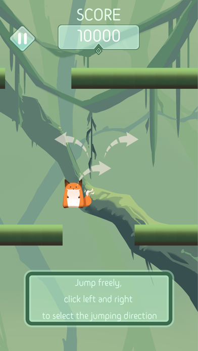 Greenfieldoffox-jump game Screenshot