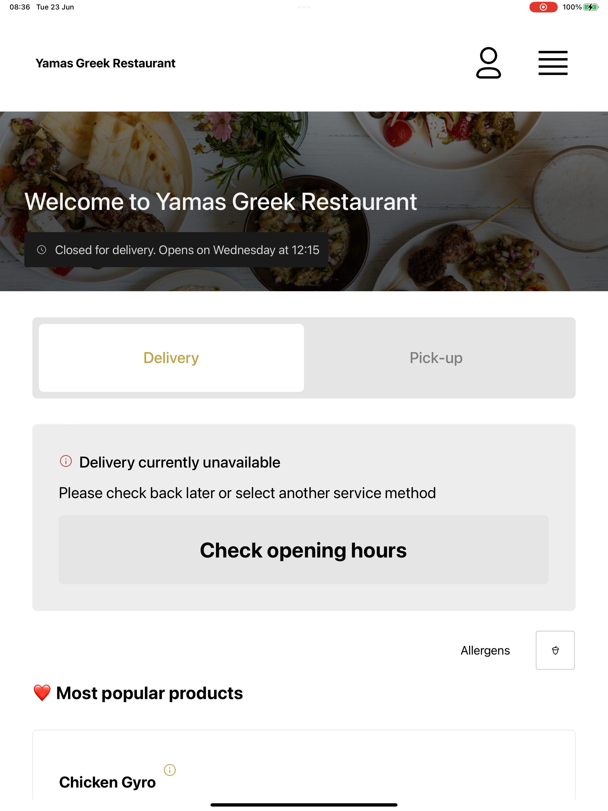 Yamas Greek Restaurant