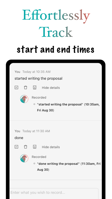 Tellti.me: Easy Time Tracking Screenshot