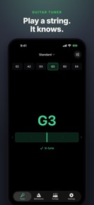 Retune - Guitar & Bass Tuner screenshot
