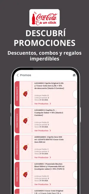 Coca-Cola a Un Click iPhone screenshot 3