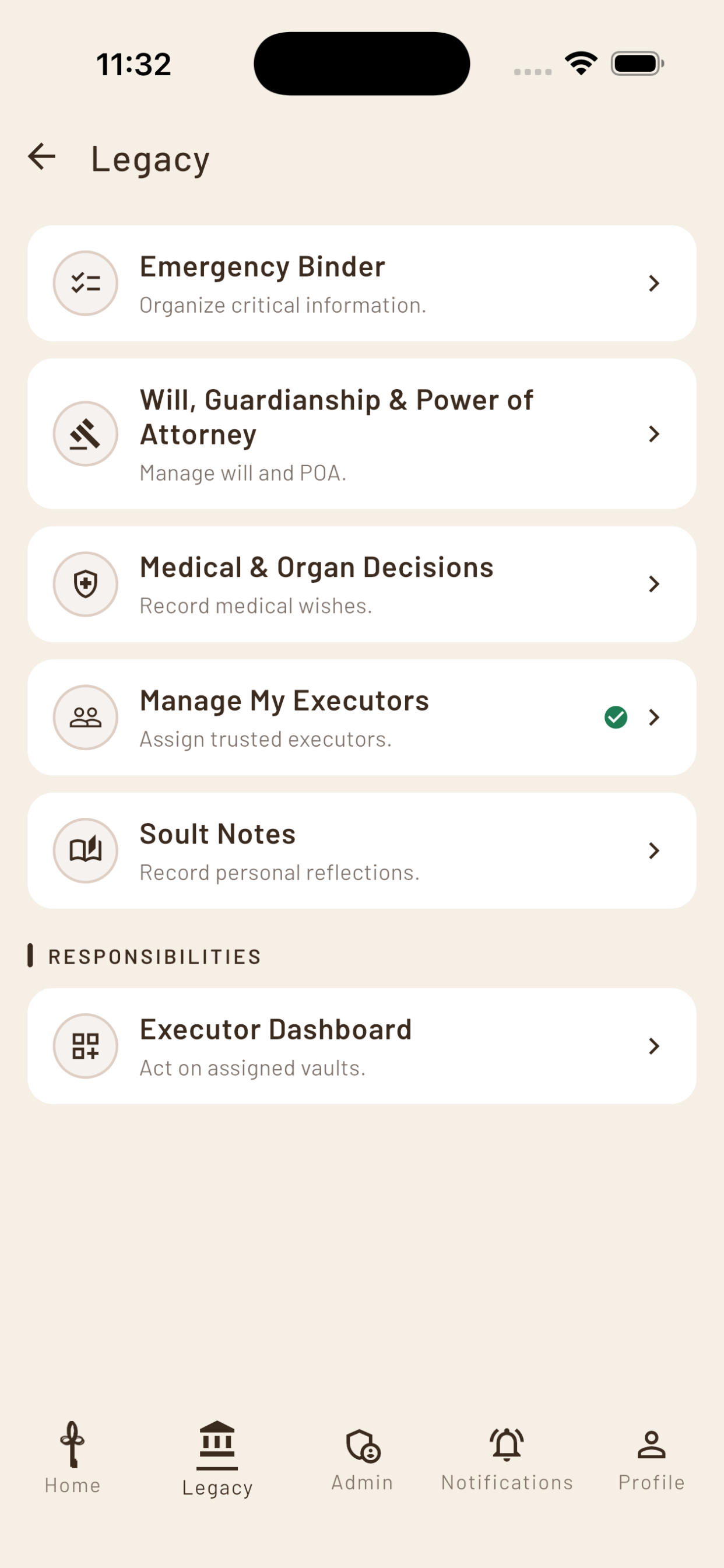 Soult - Secure Legacy Vault screenshot 6