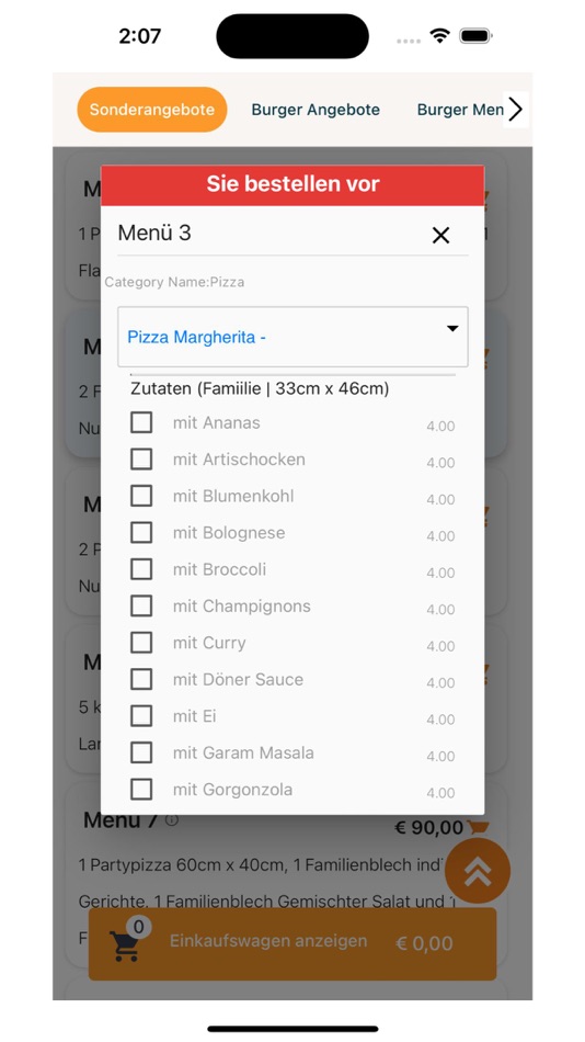 #4. Rockys Pizza Service (iOS) 由: Manpreet Singh