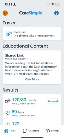 CareSimple Screenshot 1 of 4