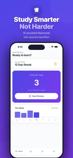 Smart Cards - AI Flashcards screenshot 1