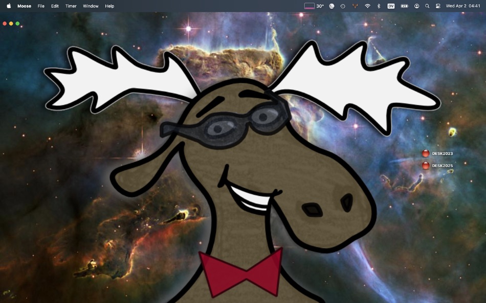 #2. Mack the Moose (macOS) 由: John Roland Penner