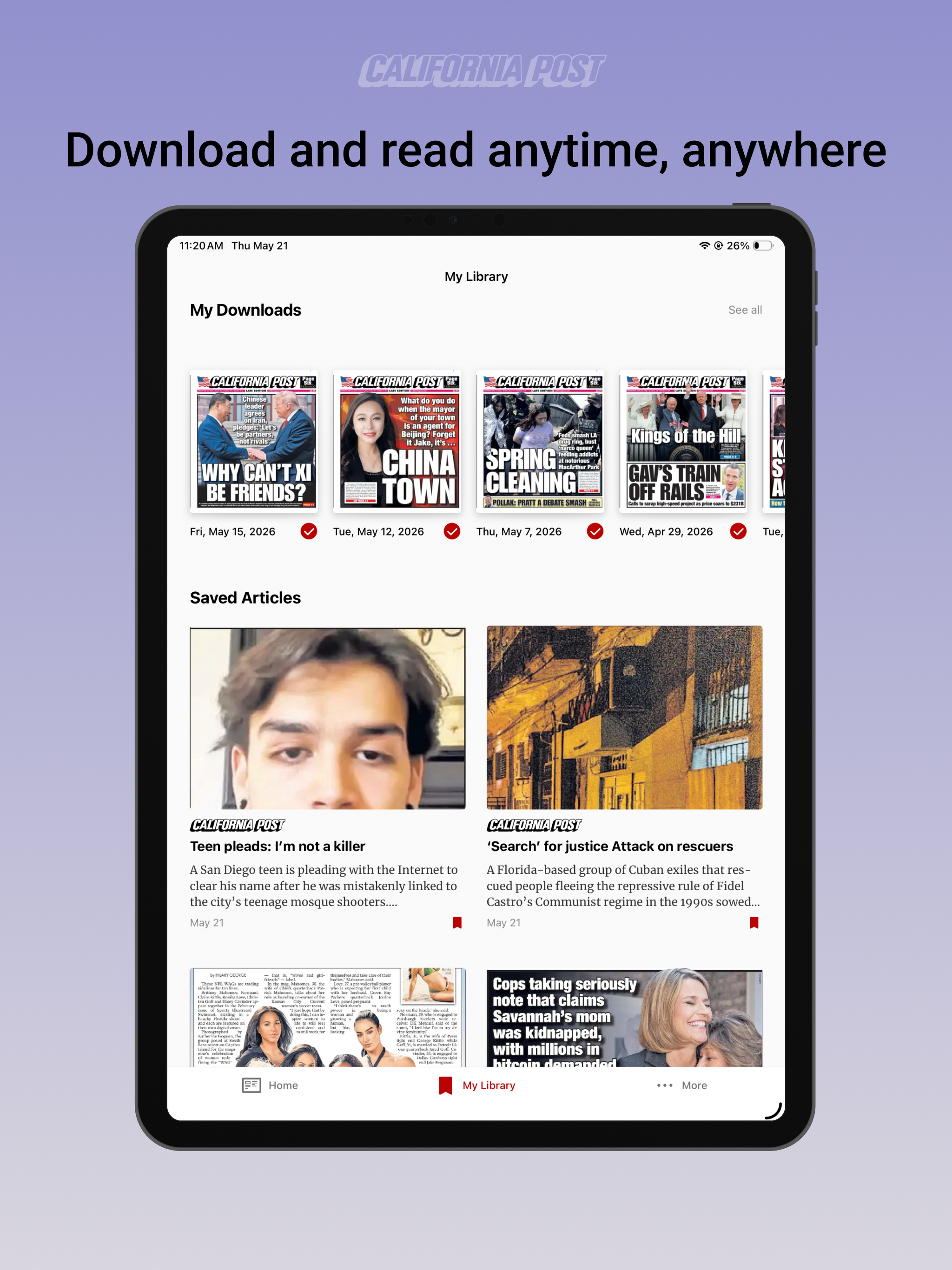 California Post for Tablet screenshot 10