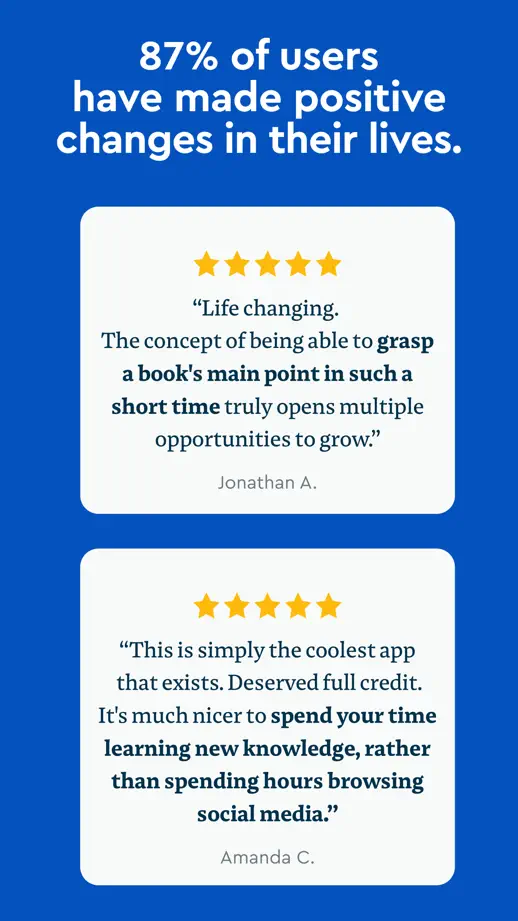 Blinkist, App Store screenshot 9