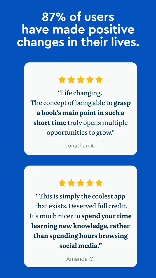 Blinkist, App Store screenshot 9