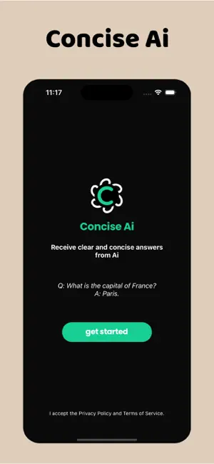 AI Chatbot App - Concise Ai screenshot 1