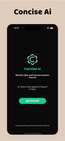 AI Chatbot App - Concise Ai Screenshot 1 of 4