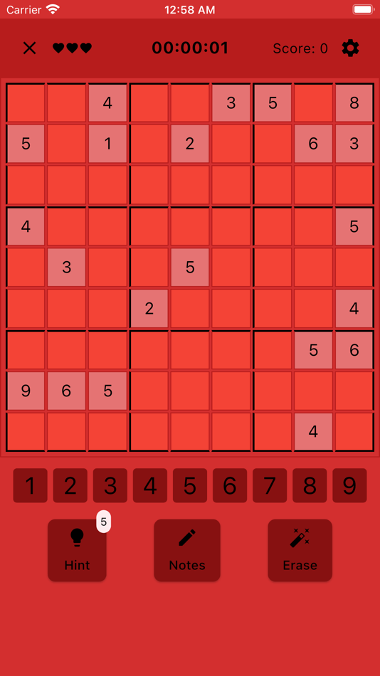 #3. Sudoku Relax Time (iOS) Podle: Tien Le