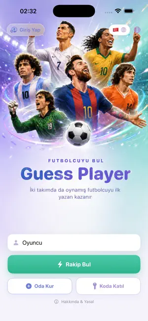 Futbolcuyu Bul - Guess Player screenshot 2