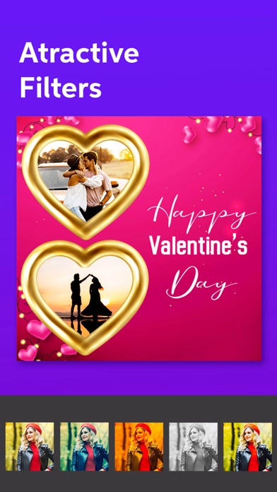 Pic Collage Maker : Love Frame Screenshot