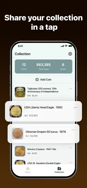 AI CoinScan: Coin ID & Value iPhone screenshot 6