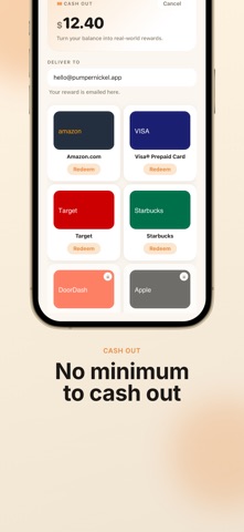 Pumpernickel: Paid Surveys iPhone screenshot