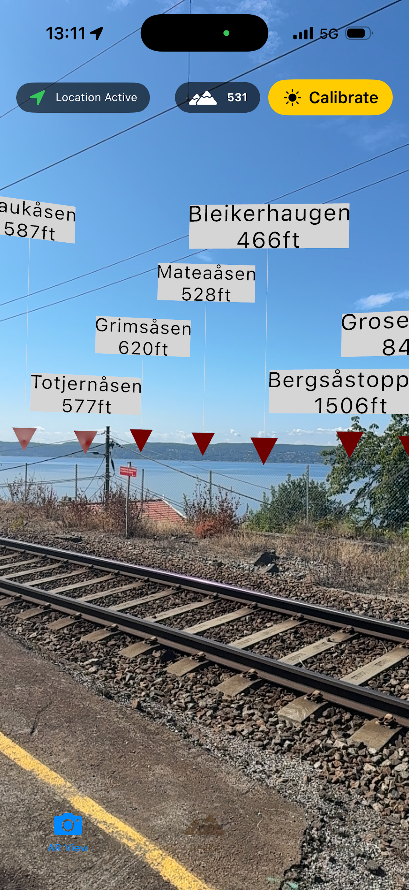 Peak Mountain Altitude Finder