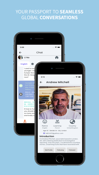 Link Ling iPhone screenshot 6 - Social Networking app