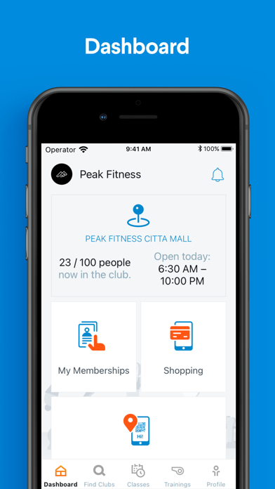 Peak Fitness Gym Screenshot