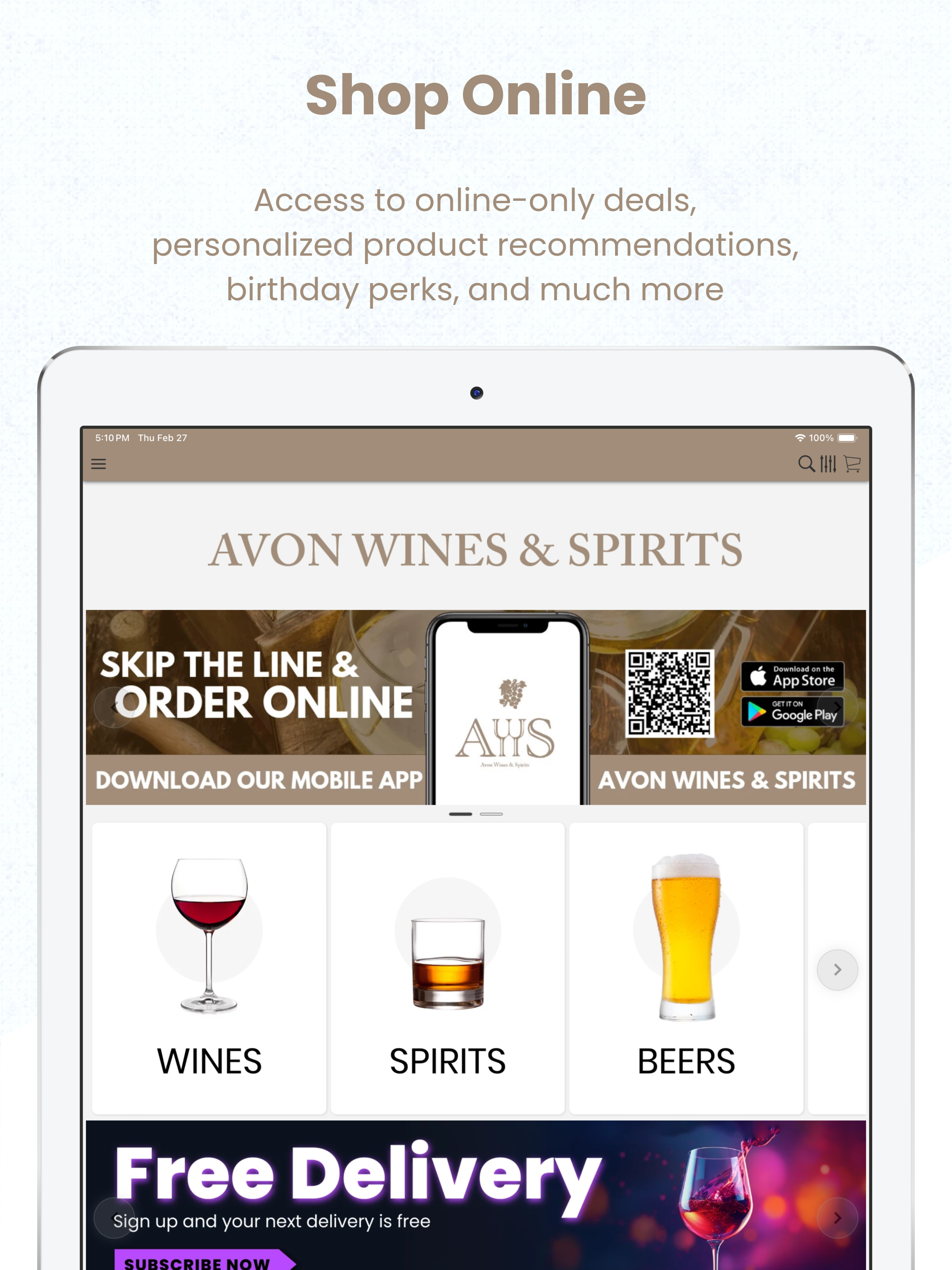 Avon Wines & Spirits screenshot 5