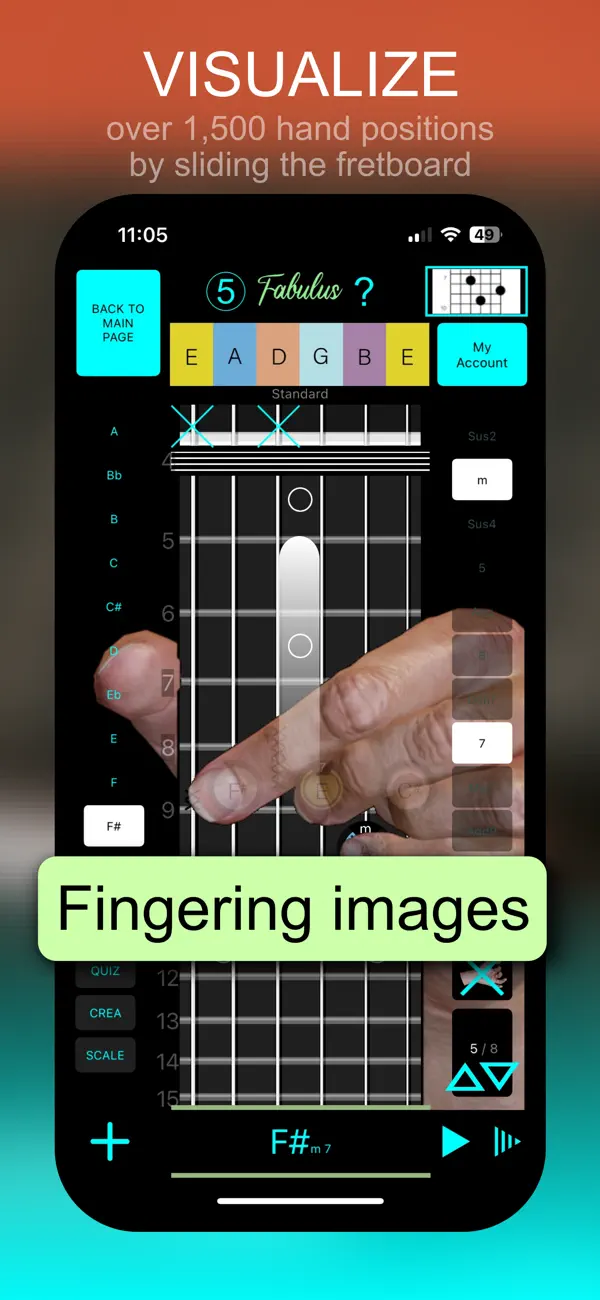 #4. Guitar Chord Finder : Fabulus (iOS) Von: Fabrice Mac