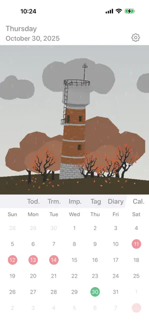 WoodCat Calendar screenshot 3