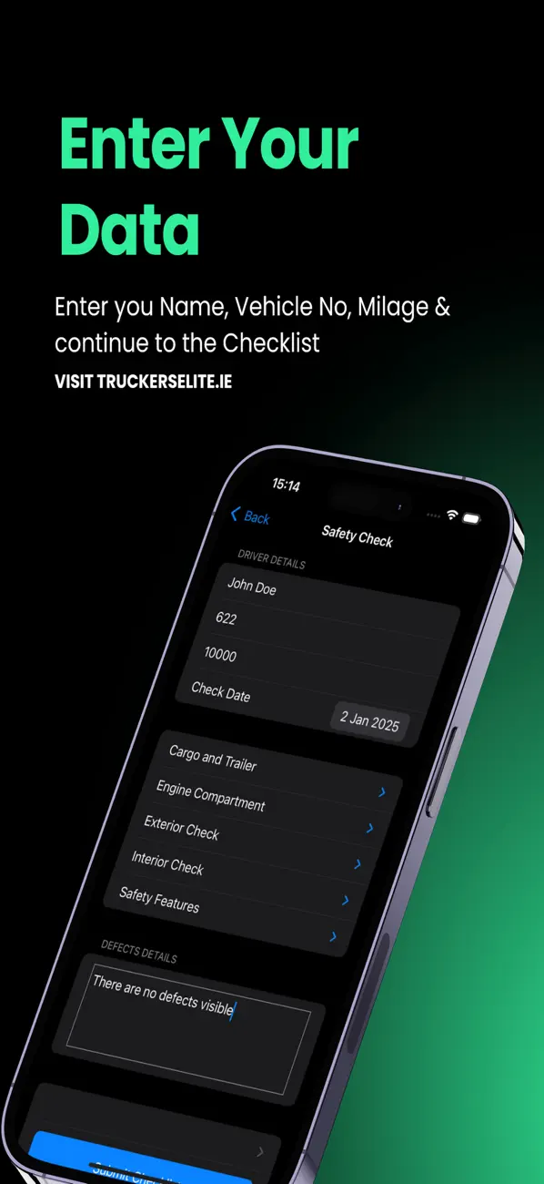 Screenshot #2 pour WalkAround Checks