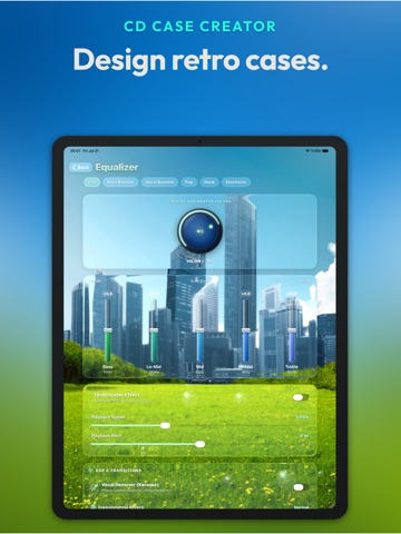 AeroTune iPad screenshot