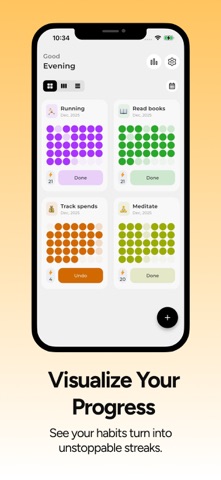 Habidots - Daily Habit Tracker screenshot