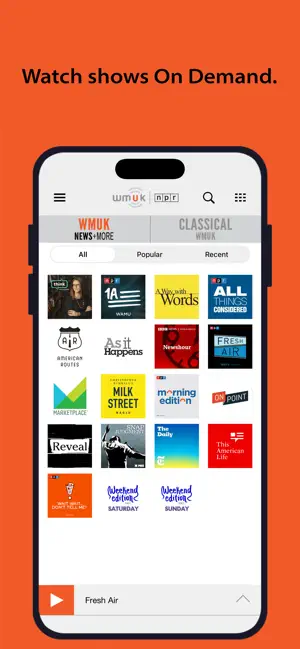 WMUK Public Radio App screenshot 4