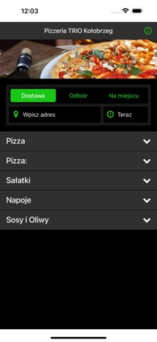 Pizzeria TRIO Kolobrzeg screenshot