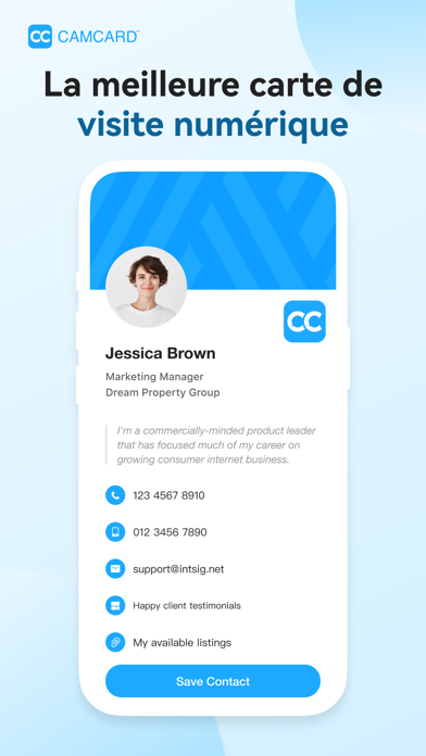 Screenshot #1 pour CamCard: Business AI Assistant