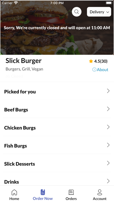 Slick Burger Screenshot