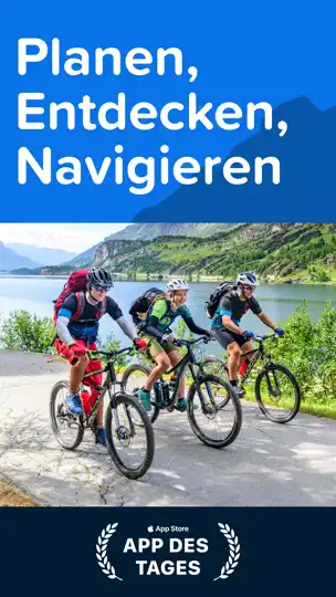 Screenshot von Bikemap: Fahrrad Navi & Karten auf dem iPhone 1