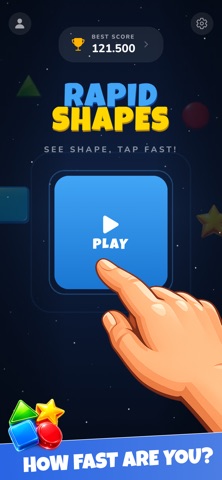 Rapid Shapes: Reflex Tap Game Screenshot 5 of 5