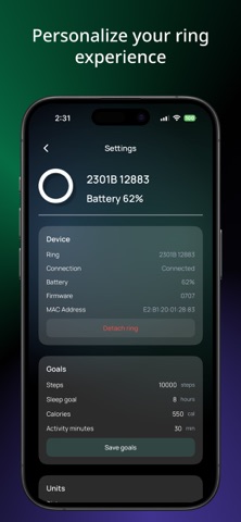 Nova Ring App screenshot