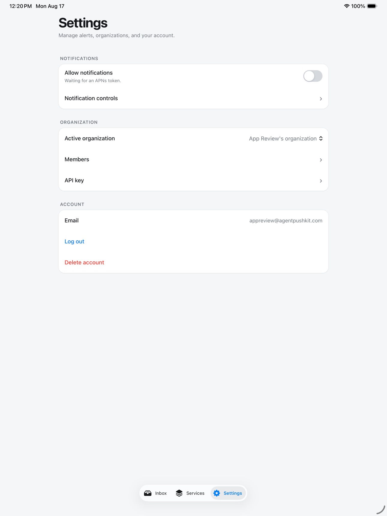 Screenshot 6 of Agent Push Kit