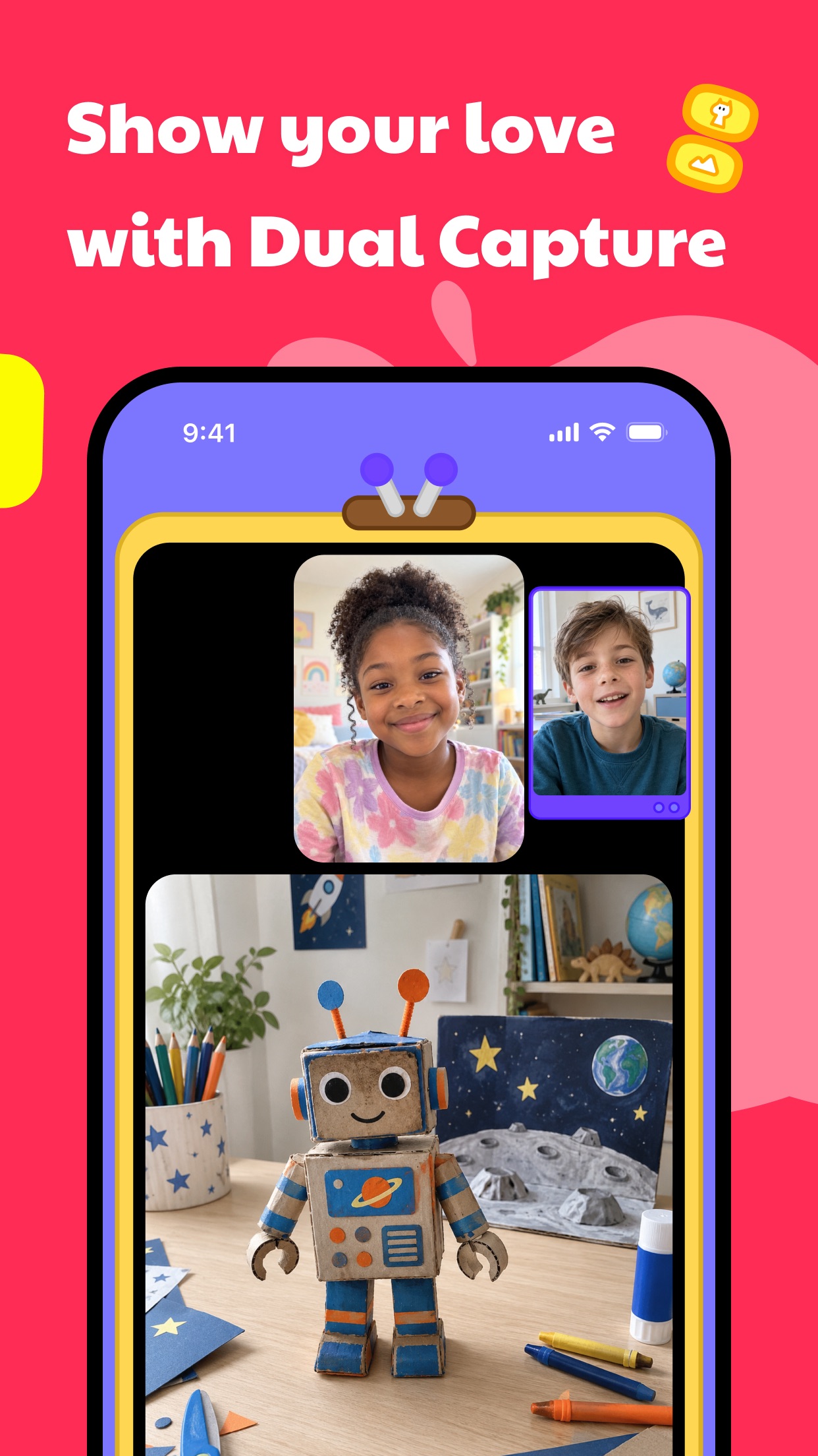 Screenshot 2 of JusTalk Kids - Safe Messenger