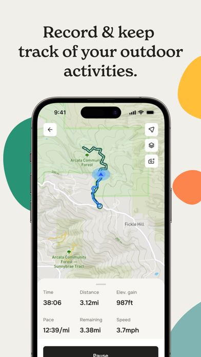 Screenshot #2 pour Outbound: Hike, Run & Bike