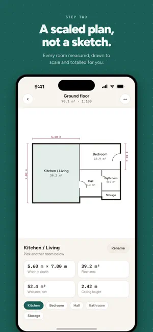 PlanSnap: LiDAR Floor Plan screenshot 2