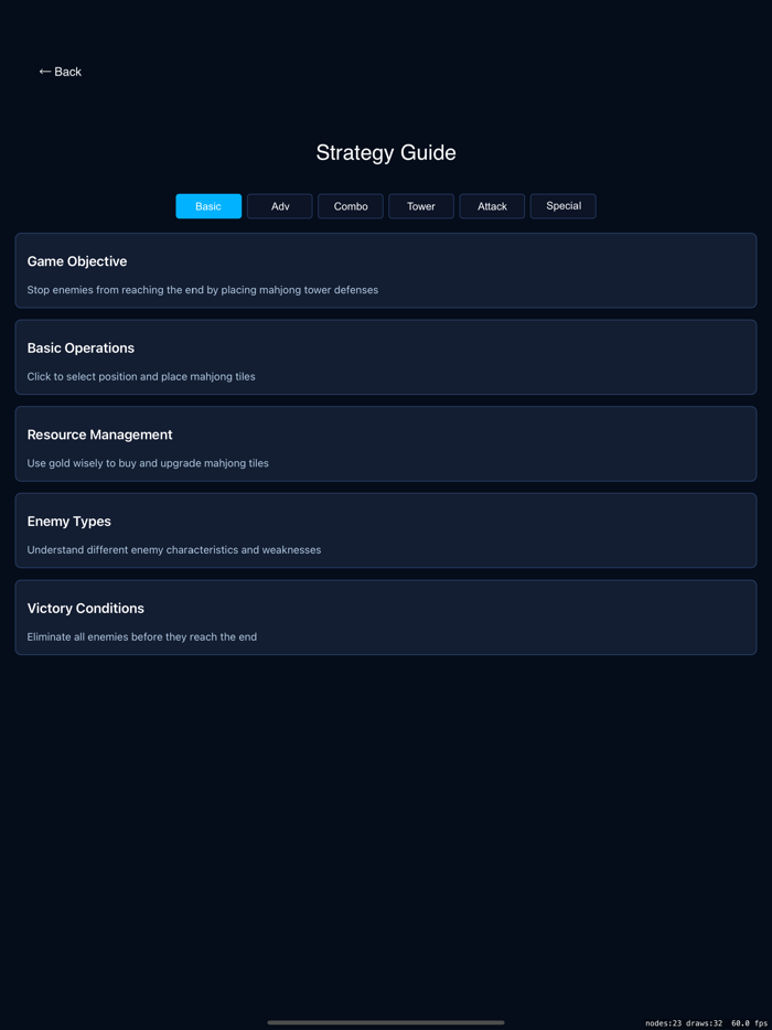 Mahjong Tower Defenser